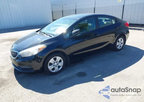 2014 Kia Forte Lx z USA, uszkodzony, nr VIN KNAFK4A65E5253563